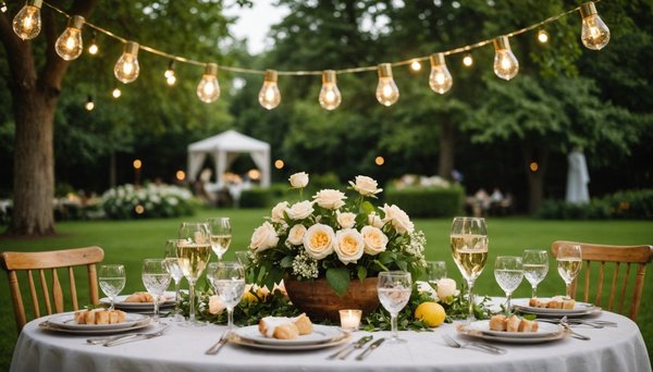 Idées de décoration pour une garden party réussie